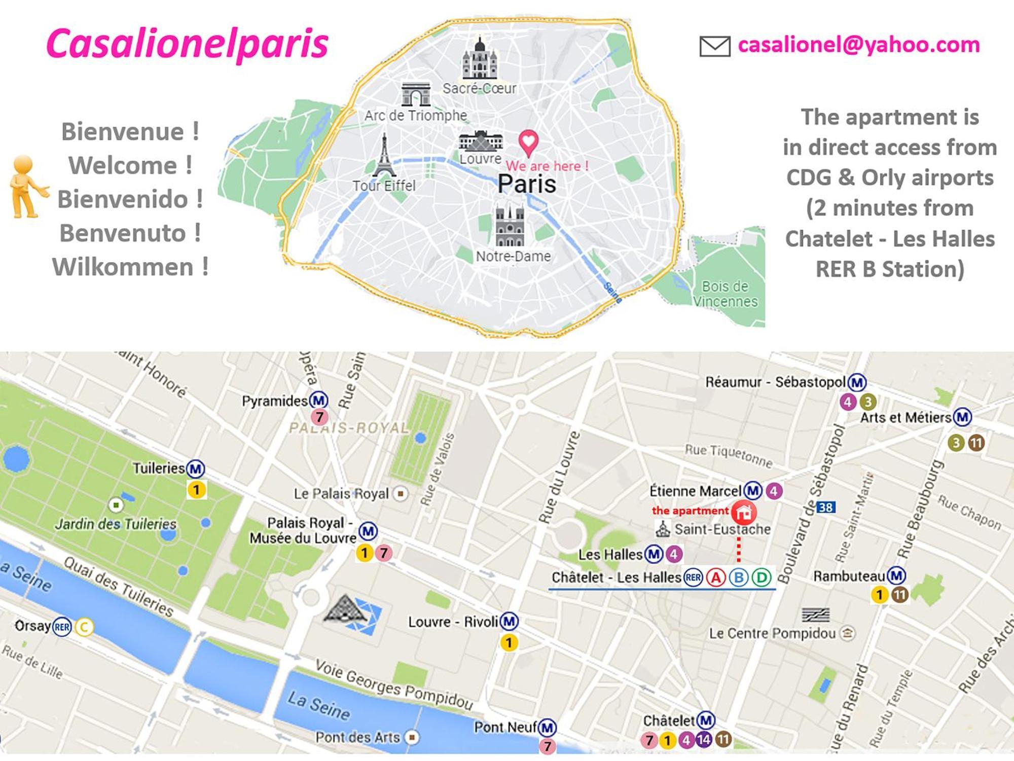Appartement Casalionelparis : Your In The Heart Of *